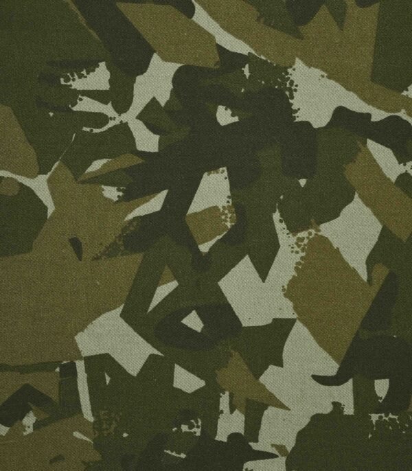 Cotton Camouflage Print Woven Fabric