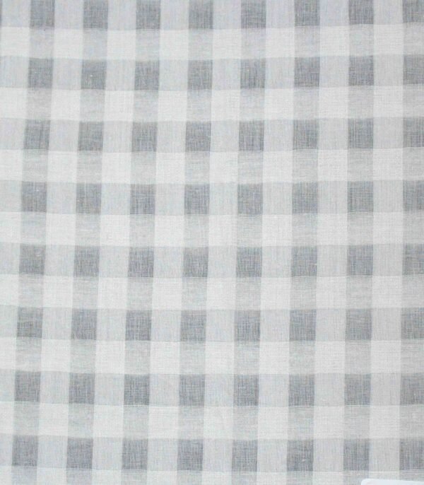 Cotton Checked Dobby RFD Woven Fabric