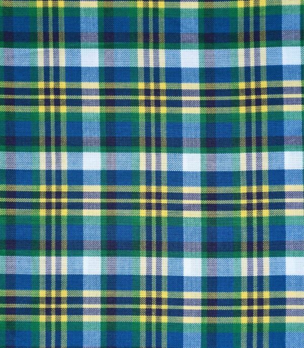 Multi Color Yarn Dyed Checked Fabric
